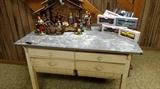 Tin Top Table, Nativity and Train Set...