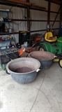 Large Iron Pots/Kettles...