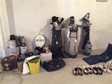 Golf equipment, bowling, tennis