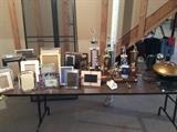 Picture frames, sports trophies 
