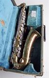 C/1940 Conn Saxophone w/original case, has been recently re-padded 
