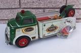 C/1950's Wyandotte Dot Towing Service Truck w/tools, tin litho, 16" l.