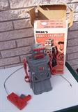 ~ C/1960's Ideal "Robert the Robot" remote control w/box, 14" h.
