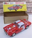 /1970's tin litho Taiwan (Cheng) battery-op Toronado "Nissan Fairlady 2", MIB