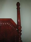Great detail on the antique 4-poster bed