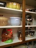 Cooking/baking items; rooster cookie jar
