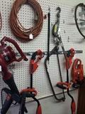 Toro power sweep and other  tools