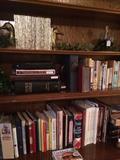 Books, cookbooks, and bookends