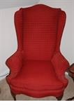 W & J Sloane Wingback Chair - 1 of 2