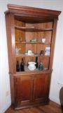 Antique Corner Cabinet