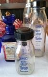 Collyrium Blue Bottle.  Vintage Davol Baby Bottles
