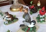 Bird and Woodland Animal Figurines