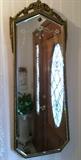 Vintage Wall Mirror with Gilt Frame