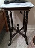 Marble Top Antique Stand Table