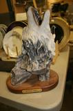 Mill Creek Studios Ltd Ed Primal Song Lg Wolf Sculpture