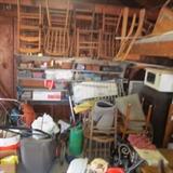 GARAGE FULL - MORE CHAIRS