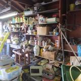 GARAGE FULL - GARDEN NEEDS & TOOLS