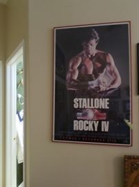 Stallone Rocky IV POster