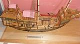 Top grade handcrafted wood model ship, Caracca Atlantica Sao Miguel