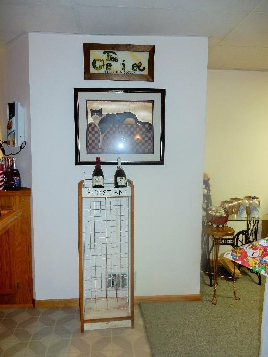 Store display wine rack