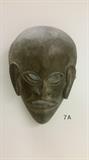 African carved wooden mask, origin unknown, believe Zimbabwe 