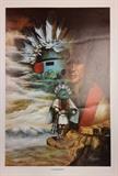 de Kelikelemaere, "I Am Kachina", signed in pencil with artists name and numbered 897/1000.