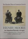 Henry Moore "Emerson Museum of Art, Syracuse, NY, 1977 reproduction