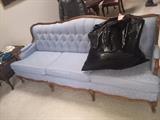 ANTIQUE BLUE SOFA