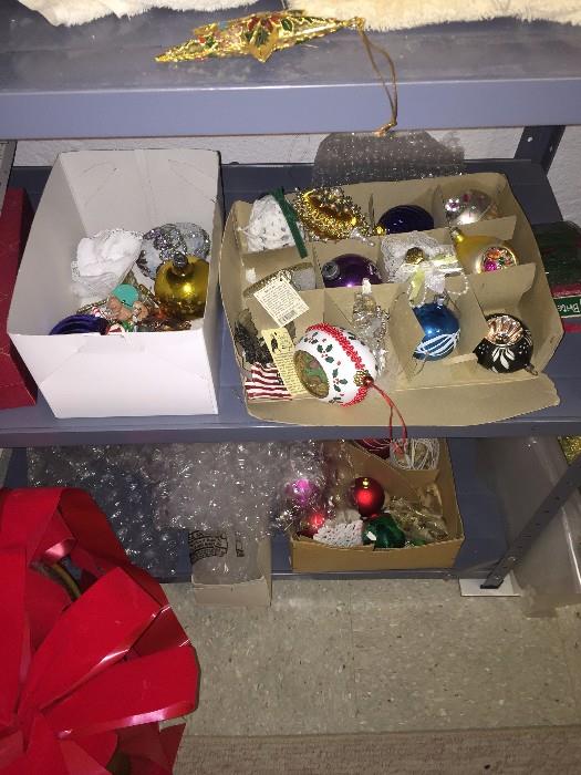 VINTAGE CHRISTMAS ORNAMENTS