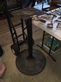 KRUSE AND MUER TABLE STAND ( SUPER HEAVY )