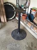 KRUSE AND MUER TABLE STAND ( SUPER HEAVY )