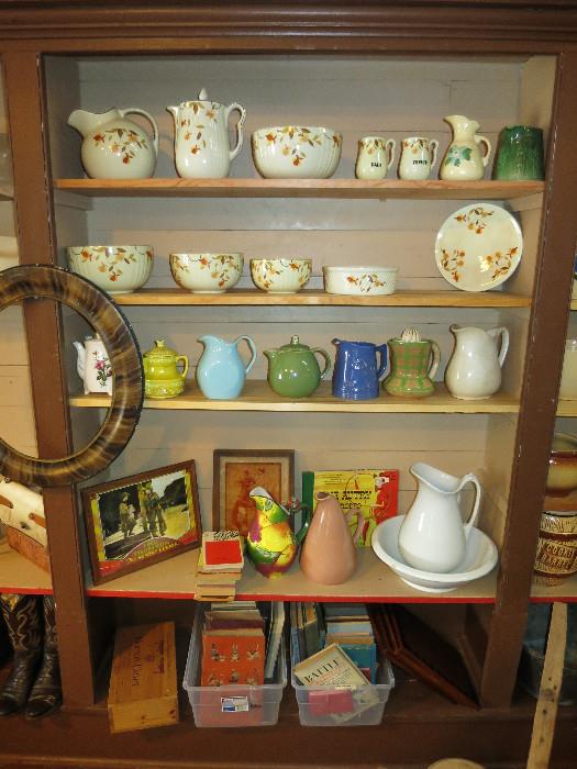 Jewel Tea Autumn Leaf Pottery, Hull,  Pantry, Russel Wright, Wedgwood Royal Stone/Iron Stone Pottery And More!