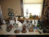 Rayo, Railroad And Other Very Nice Oil Lamps And Electrified Lamps