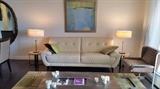 MODERN DESIGN WHITE LEATHER SOFA