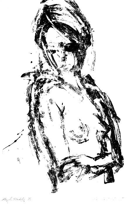 "Royal Nudity" lithograph by Gerald E. Martin. This piece came directly from the artist himself. A great lithograph with gorgeous detail to the female form. This is signed and numbered by the artist. Comparable pieces by this artist have sold for upwards of $1,500. With low edition numbers, this is a unique piece that would pair well with Lot number 10 in this auction and placed side by side above your sofa. Pictures show this piece framed for inspiration, but it does not come framed. Description: Nude female lithograph Medium: Lithograph on fine paper. Dimensions: 22 in X 30 in. Ready to be framed Date of Creation: Early 1960's Edition: 1/7 and signed in pencil by the artist.

Gerald E. Martin is widely known in the Minnesota art community for helping to develop some of the most noteworthy artists in Minnesota, Birney Quick, Eugene Larkin and James Kielkopf were among the artist he personally developed in his gallery/studio. Martin was huge on the Minnesota art scene with his own gall