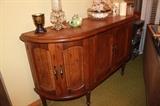 Curvy credenza
