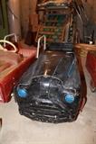 Very rare antique pedal car. Not 100% completely restored.