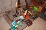 Vintage rockets, toy guns and games.