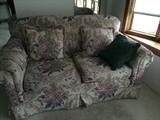 small love seat floral