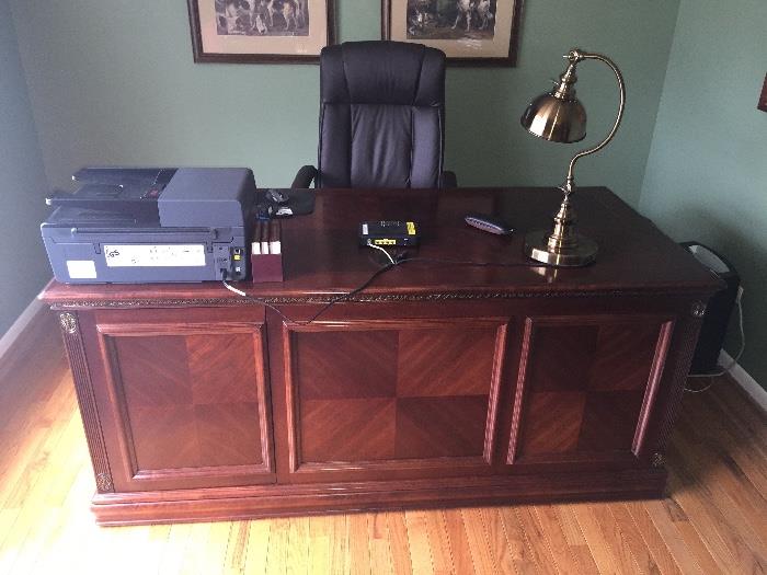 Martin Cherry hardwood desk.