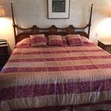 mid-century king size bed