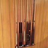 pool cues