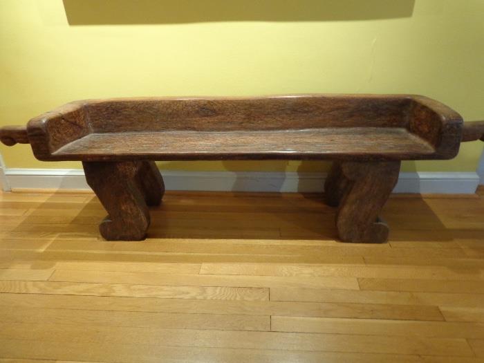 Sumatran Judgement Bench - for folks who haggle with me too much.  