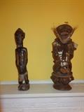 Antique African figurines