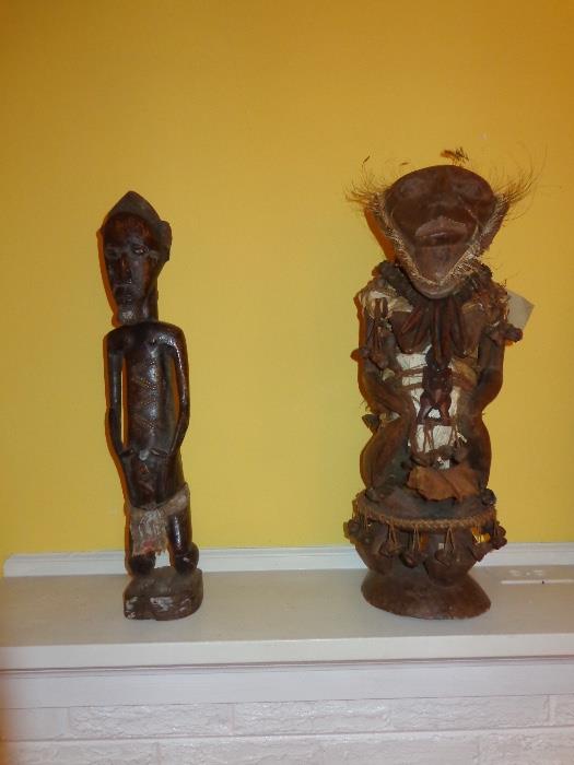 Antique African figurines