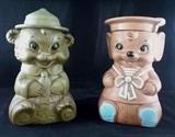Two Twin Winton Cookie Jars