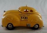 Sid's Taxi Cookie Jar.  Signed