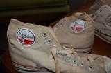 Vintage basketball shoes