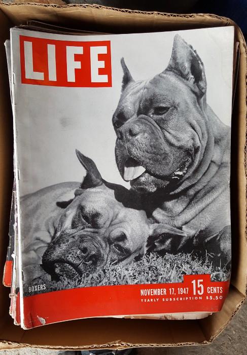 We found more LIFE magazines from the 1940s
