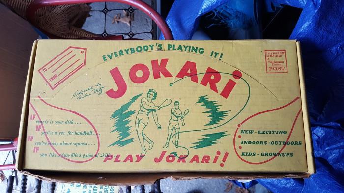 When exactly was everyone playing Jokari?